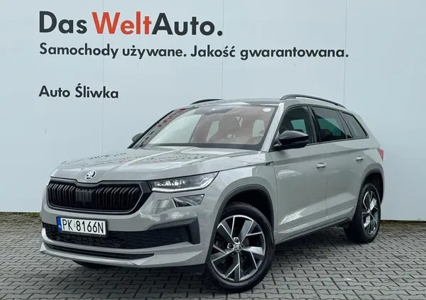 skoda Skoda Kodiaq cena 166900 przebieg: 43677, rok produkcji 2023 z Wałbrzych